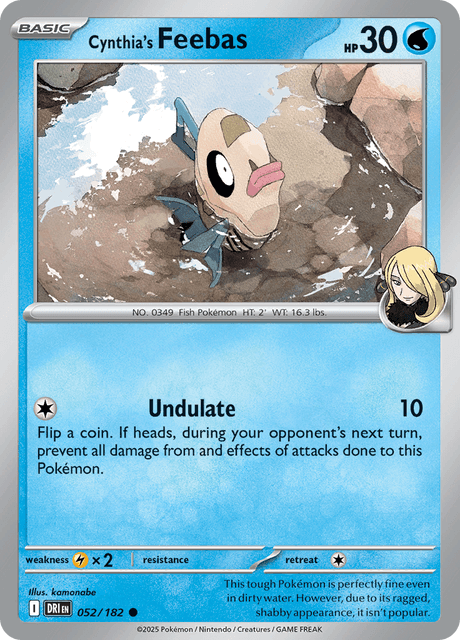 DRI - 52 - Cynthia's Feebas - WBasic