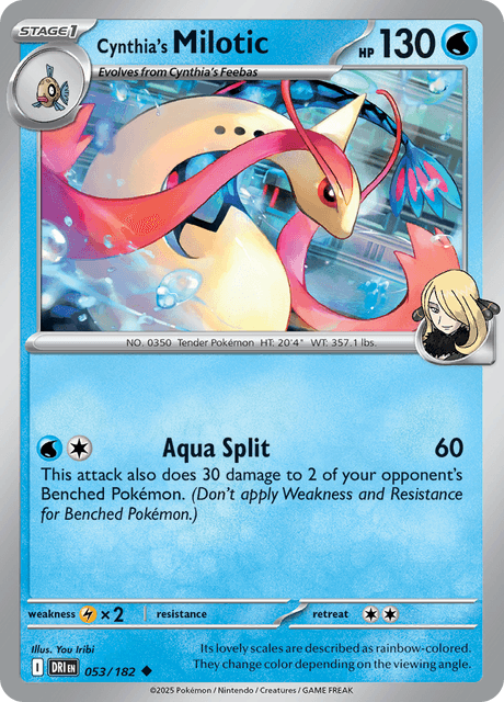 DRI - 53 - Cynthia's Milotic - WStage 1