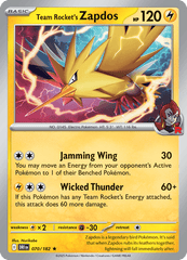 DRI - 70 - Team Rocket's Zapdos - LBasic