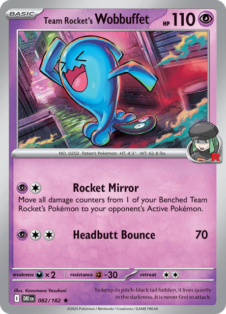 DRI - 82 - Team Rocket's Wobbuffet - PBasic