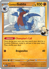 DRI - 103 - Cynthia's Gabite - FStage 1