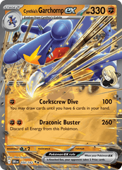 DRI - 104 - Cynthia's Garchomp ex - FStage 2