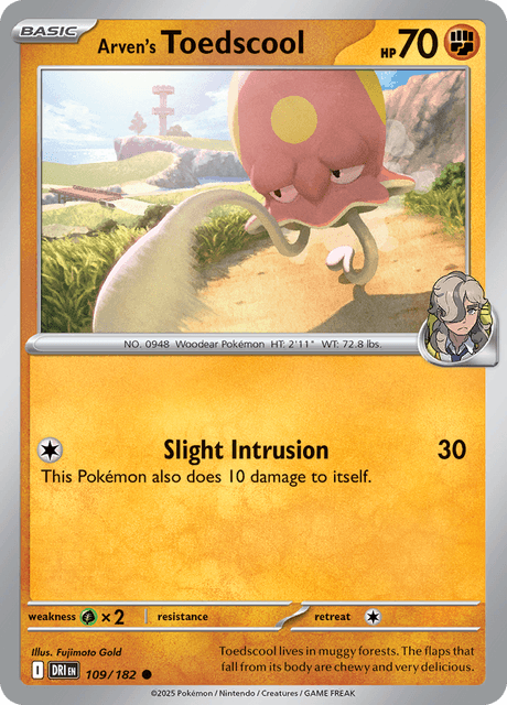 DRI - 109 - Arven's Toedscool - FBasic