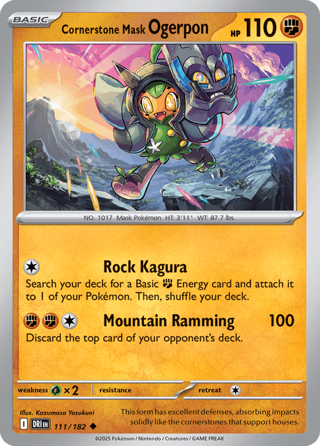 DRI - 111 - Cornerstone Mask Ogerpon - FBasic