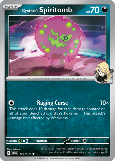 DRI - 129 - Cynthia's Spiritomb - DBasic
