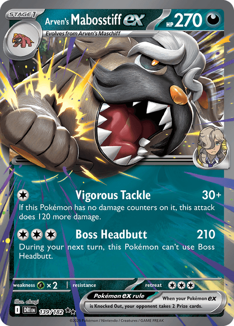 DRI - 139 - Arven's Mabosstiff ex - DStage 1