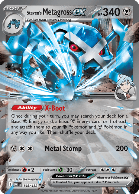 DRI - 145 - Steven's Metagross ex - MStage 2