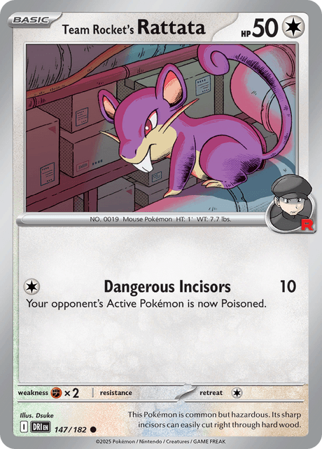 DRI - 147 - Team Rocket's Rattata - CBasic