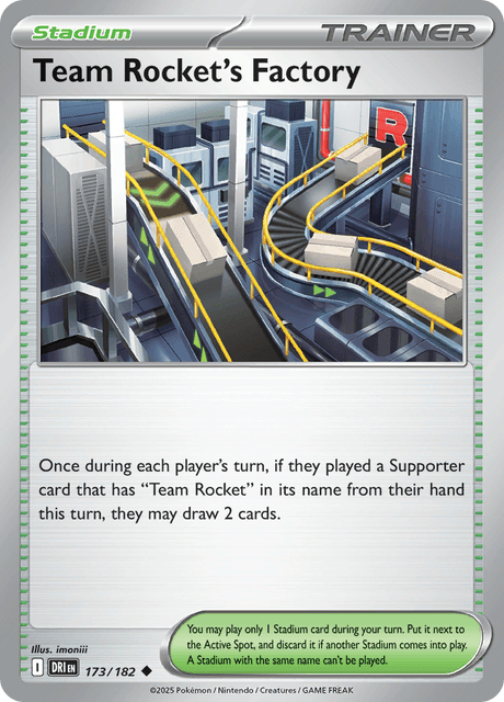 DRI - 173 - Team Rocket's Factory - Uncommon