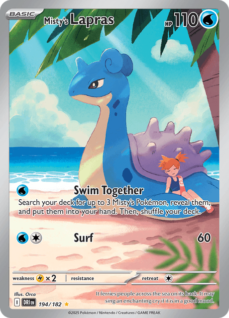 DRI - 194 - Misty's Lapras