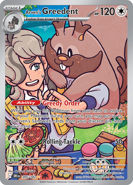 DRI - 205 - Arven's Greedent