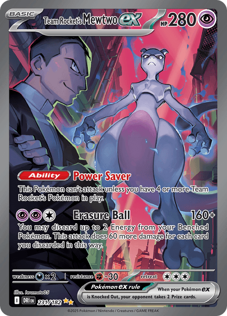 DRI - 231 - Team Rocket's Mewtwo ex