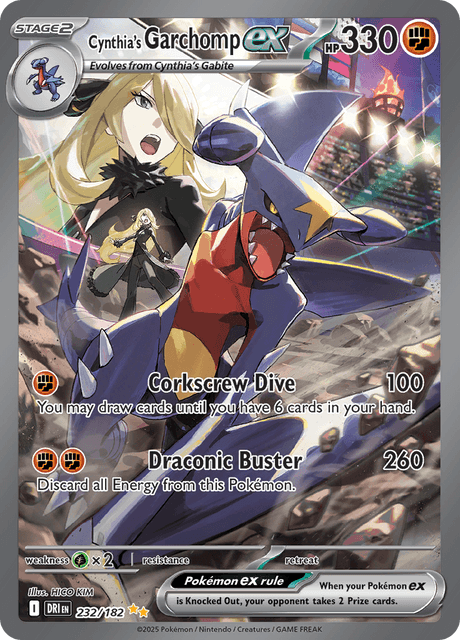 DRI - 232 - Cynthia's Garchomp ex