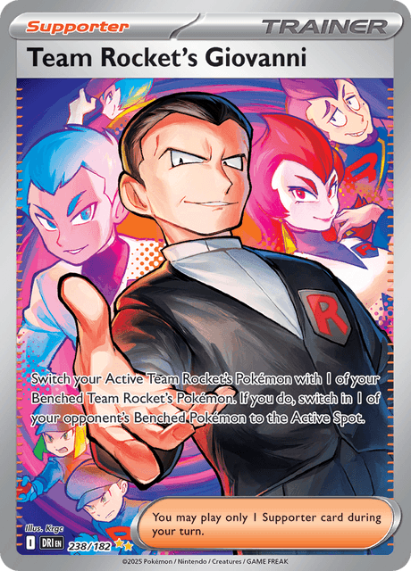 DRI - 238 - Team Rocket's Giovanni