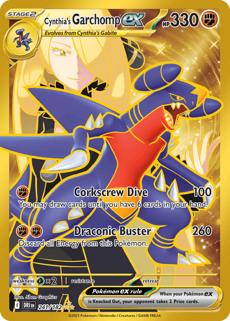 DRI - 241 - Cynthia's Garchomp ex