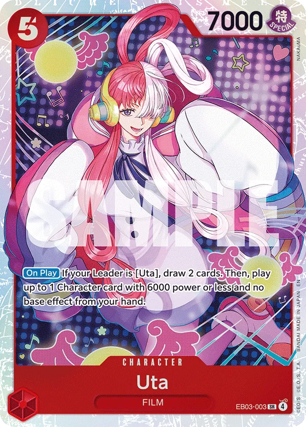 EB03-003 - Uta - Character - Super Rare