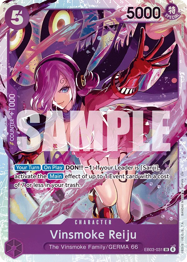EB03-031 - Vinsmoke Reiju - Character - Super Rare