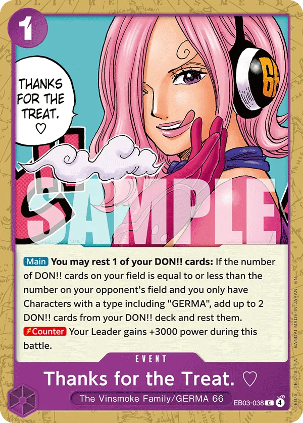 EB03-038 - Thanks for the Treat. ♡ - Event - Common
