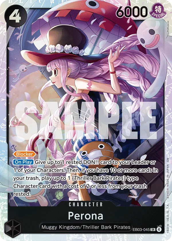 EB03-045 - Perona - Character - Super Rare