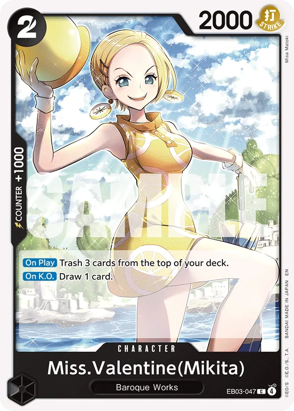 EB03-047 - Miss.Valentine(Mikita) - Character - Common - $0.07