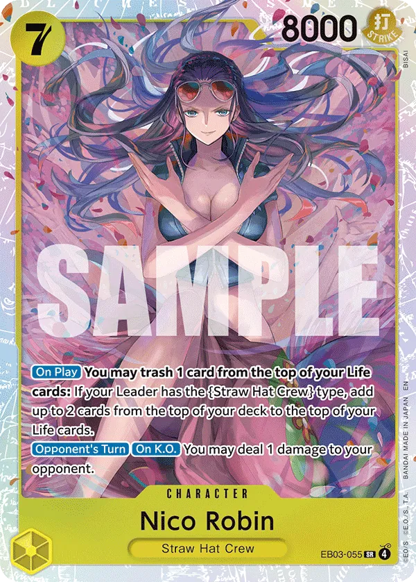EB03-055 - Nico Robin - Character - Super Rare