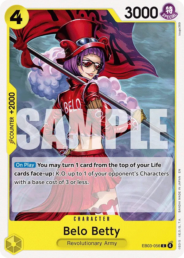 EB03-056 - Belo Betty - Character - Common - $0.06