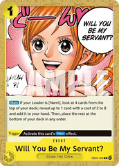 EB03-060 - Will You Be My Servant? - Event - Common - $0.12