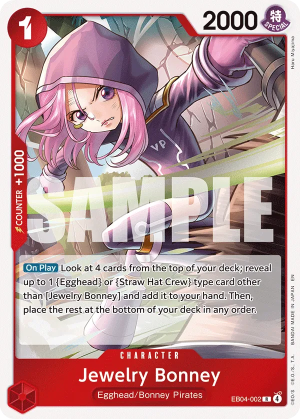 EB04-002 - Jewelry Bonney - Character - Rare