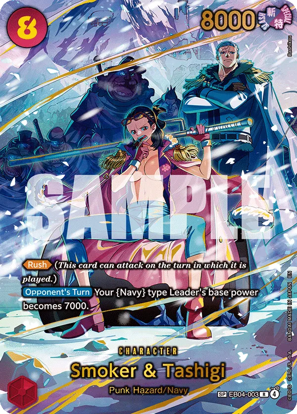 EB04-003 - Smoker & Tashigi - Character - Special Card