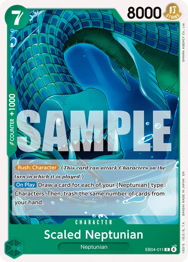 EB04-011 - Scaled Neptunian - Character - Common
