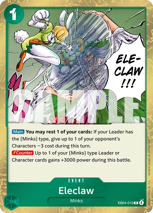 EB04-019 - Eleclaw - Event - Rare