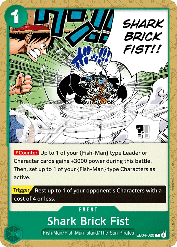 EB04-020 - Shark Brick Fist - Event - Common