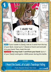 EB04-029 - I Heard the Sound...of a Lady's Teardrops Falling - Event -