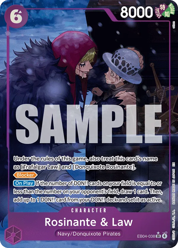 EB04-038 - Rosinante & Law - Character - AA