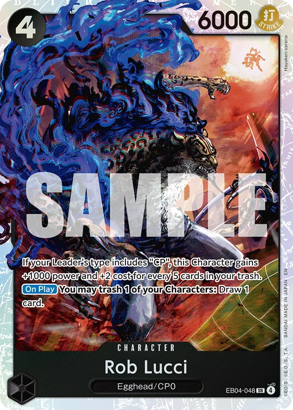 EB04-048 - Rob Lucci - Character - Super Rare