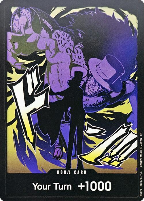 DON!! Card (Rob Lucci) - Premium Booster -The Best- Vol. 2 (PRB-02)