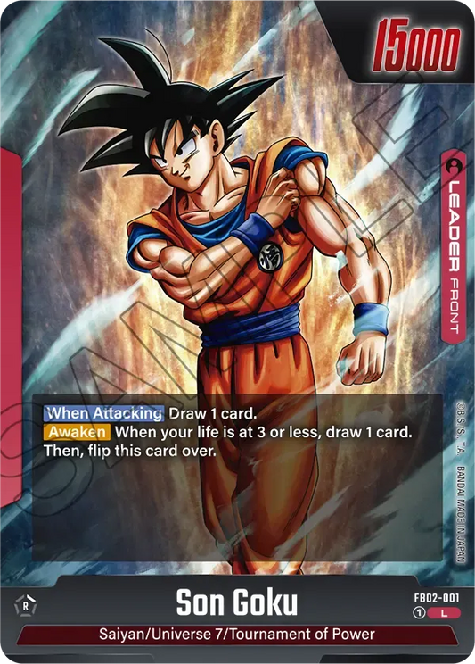 FB02-001 - Son Goku - Leader