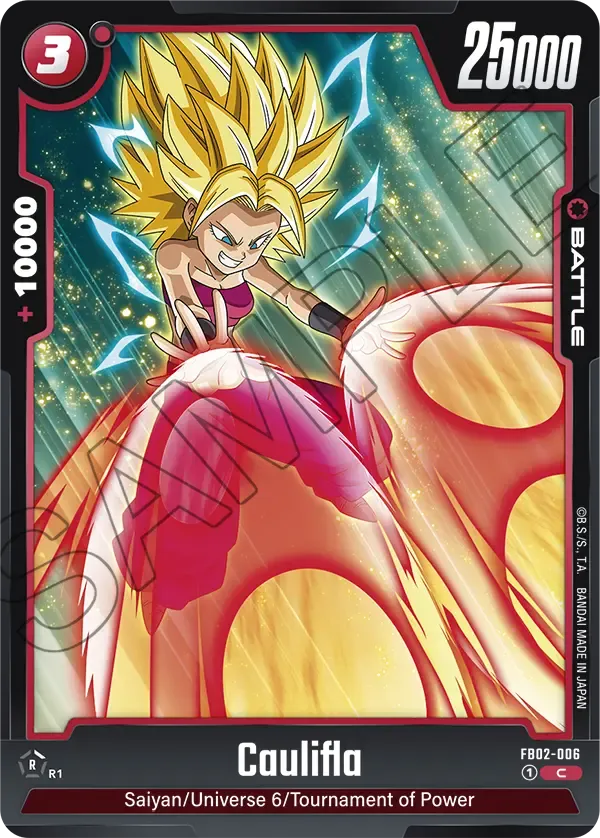 FB02-006 - Caulifla - Battle