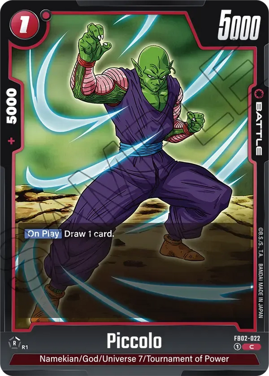 FB02-022 - Piccolo - Battle