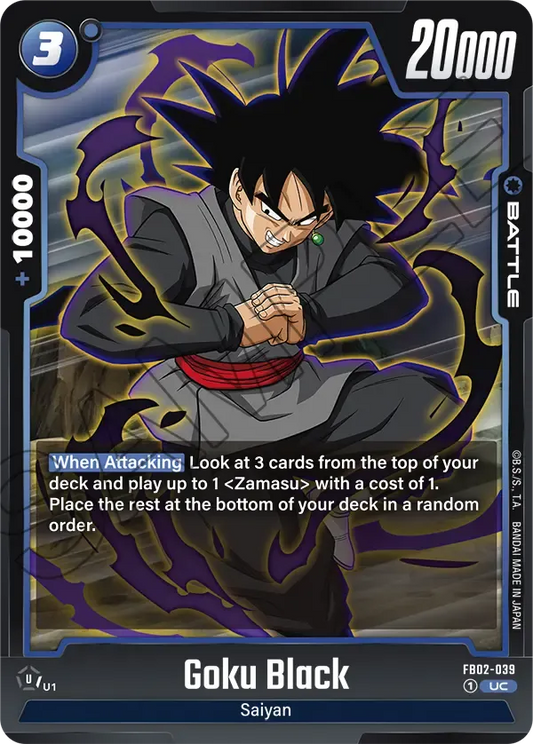 FB02-039 - Goku Black - Battle