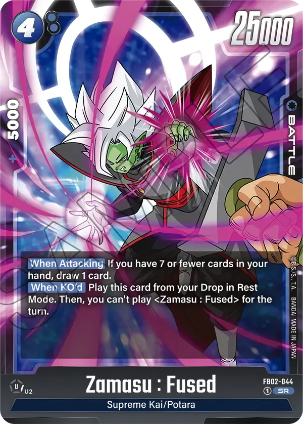 FB02-044 - Zamasu : Fused - Battle