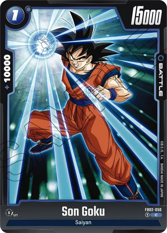 FB02-050 - Son Goku - Battle
