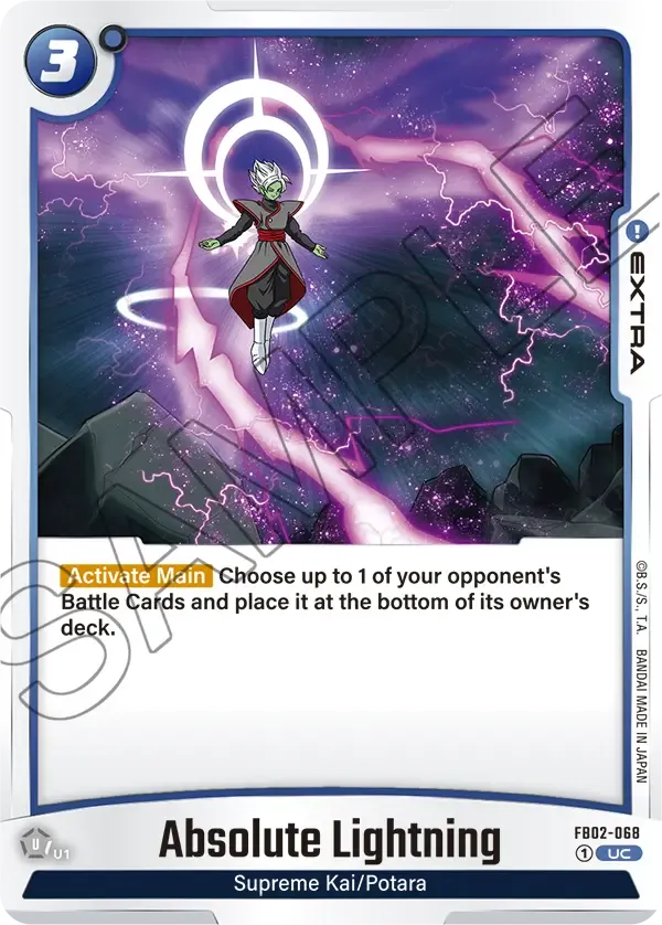 FB02-068 - Absolute Lightning - Extra