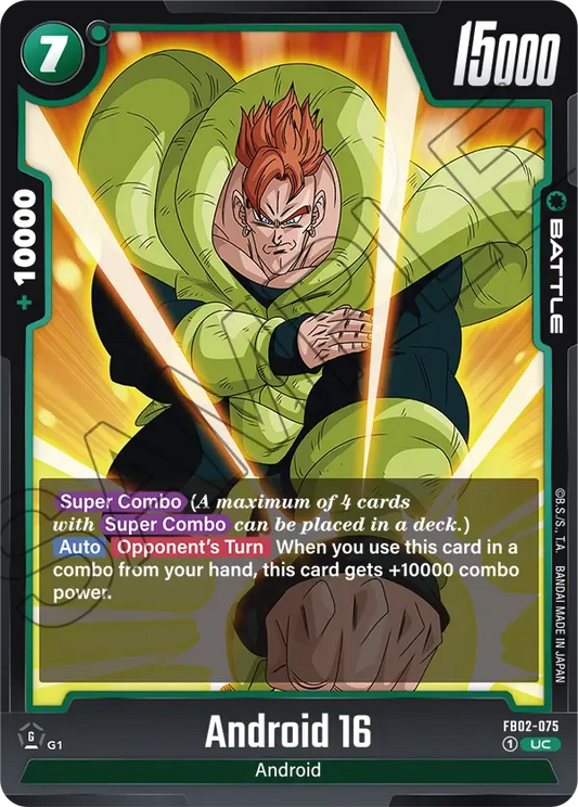FB02-075 - Android 16 - Battle