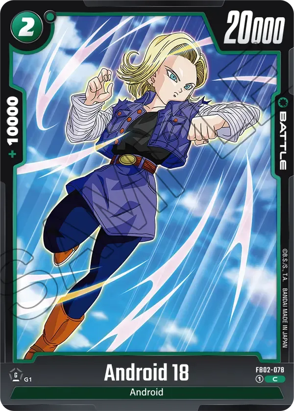 FB02-078 - Android 18 - Battle – MetaGaming