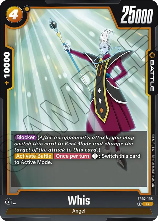 FB02-106 - Whis - Battle