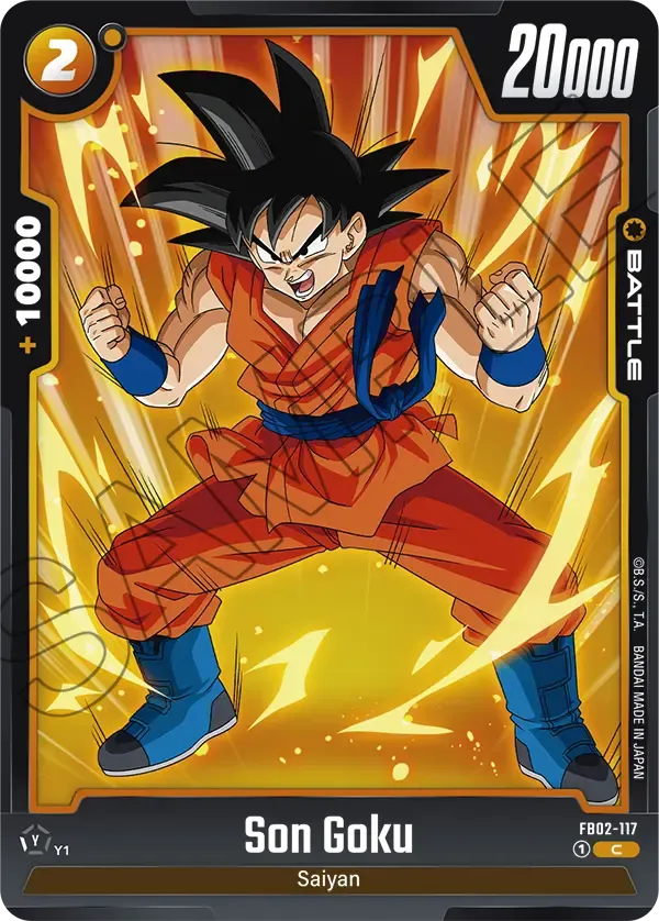 FB02-117 - Son Goku - Battle