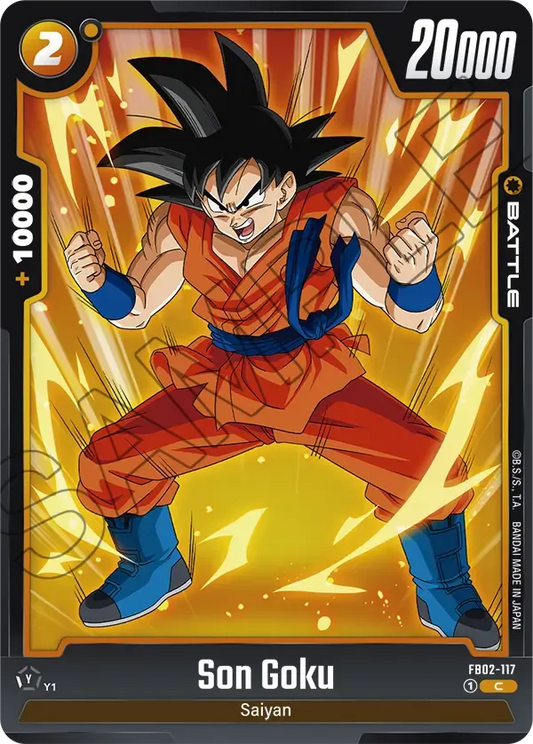 FB02-117 - Son Goku - Battle