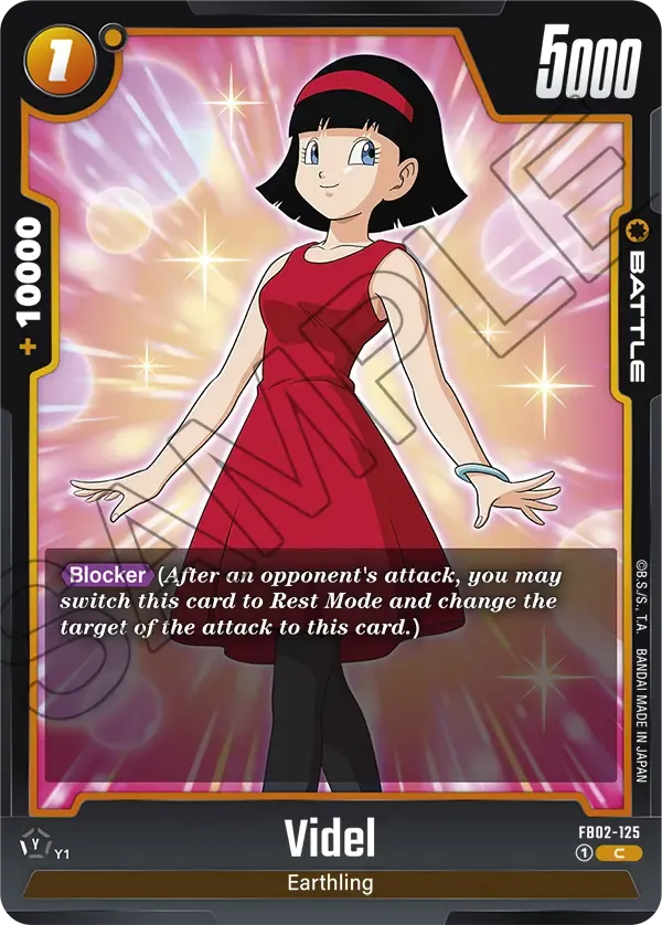 FB02-125 - Videl - Battle