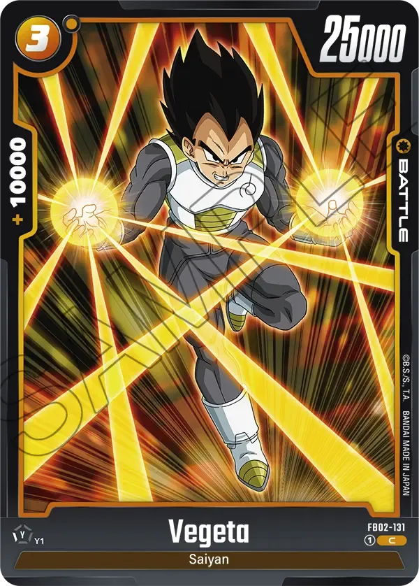 FB02-131 - Vegeta - Battle